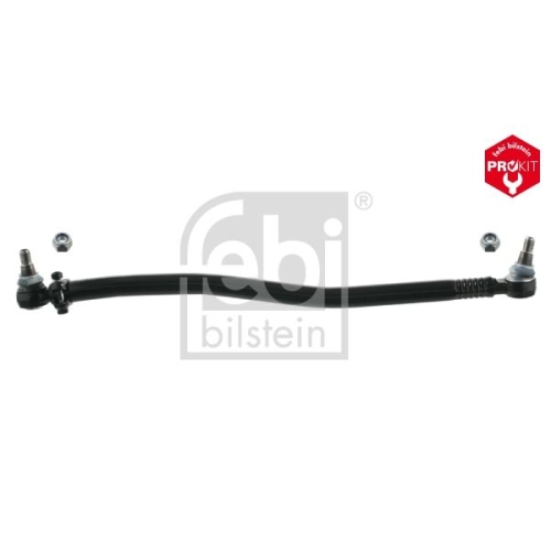 Febi Bilstein 26881 Lenkstange mit Sicherungsmuttern, vom Lenkgetriebe zur 1. Vorderachse , 1 St&uuml;ck