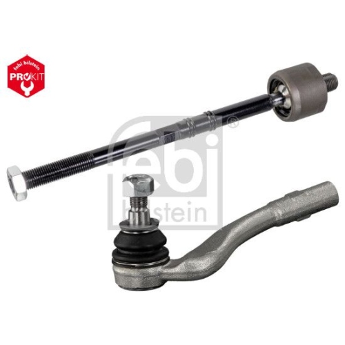 Febi Bilstein 40140 Spurstange mit Endst&uuml;ck, Mutter und Sicherungsmutter , 1 St&uuml;ck