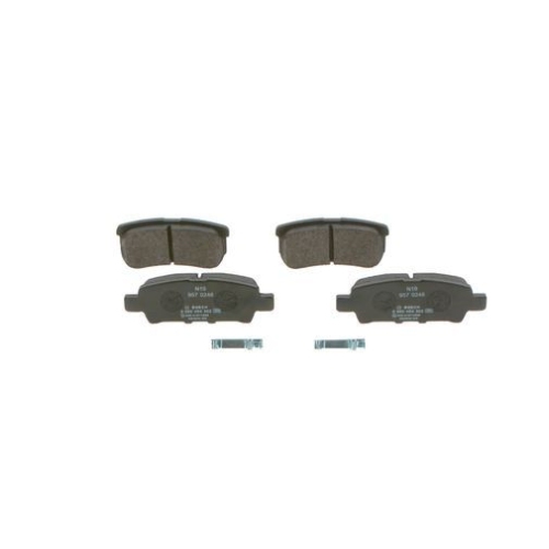 Bremsbelagsatz, Scheibenbremse BOSCH 0 986 494 502 f&uuml;r CHRYSLER DODGE MITSUBISHI