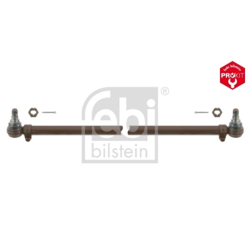 Febi Bilstein 24050 Spurstange mit Kronenmuttern und Splinten , 1 St&uuml;ck