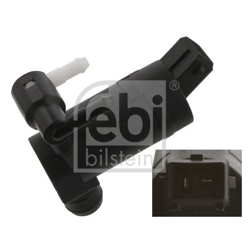 Febi Bilstein 34865 Waschwasserpumpe f&uuml;r Scheibenreinigungsanlage, mit Dichtring , 1 St&uuml;ck