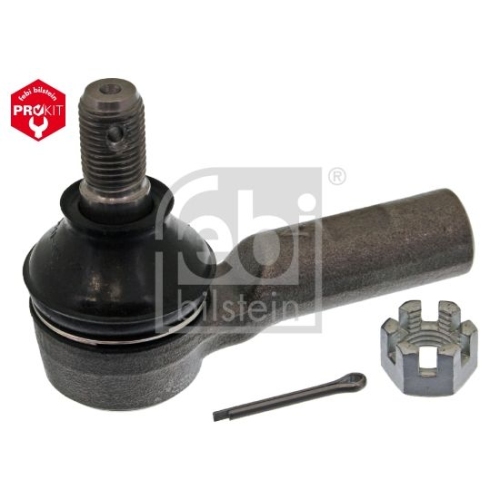 Febi Bilstein 43194 Spurstangenendst&uuml;ck mit Kronenmutter und Splint , 1 St&uuml;ck
