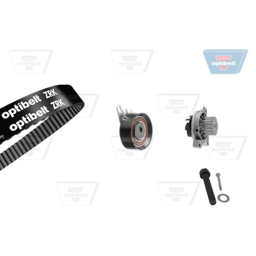 Wasserpumpe + Zahnriemensatz OPTIBELT KT 1214 W1 Optibelt-WAPU-KIT