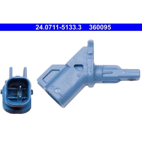 Sensor, Raddrehzahl ATE 24.0711-5133.3 f&uuml;r FORD, Vorderachse