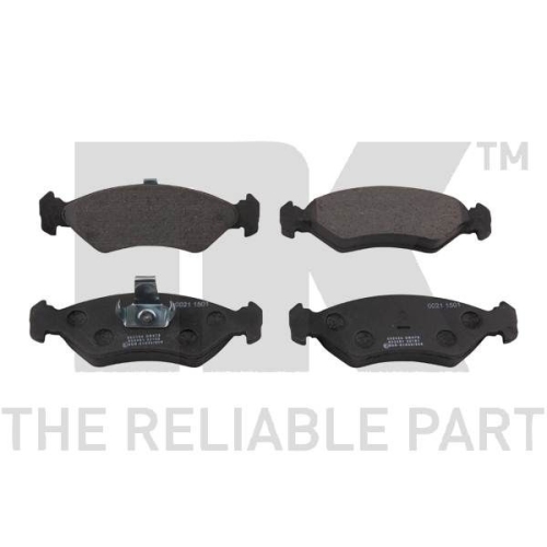 Bremsbelagsatz, Scheibenbremse NK 222535 f&uuml;r FORD MAZDA, Vorderachse