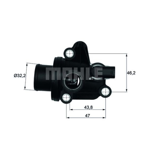 Thermostat, K&uuml;hlmittel MAHLE TI 12 87 f&uuml;r MERCEDES-BENZ
