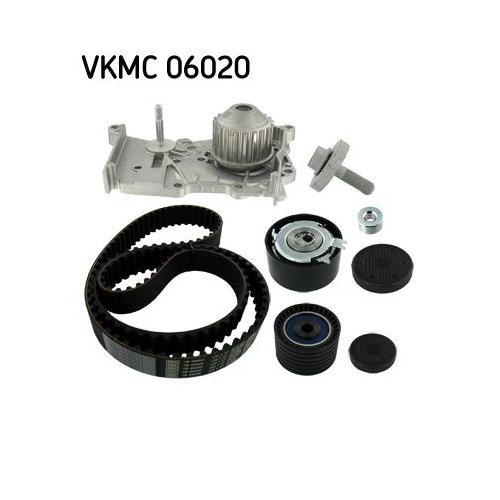 Wasserpumpe + Zahnriemensatz SKF VKMC 06020 f&uuml;r LADA NISSAN RENAULT DACIA