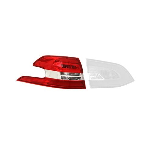 Heckleuchte VAN WEZEL 4081925 f&uuml;r CITRO&Euml;N/PEUGEOT, links