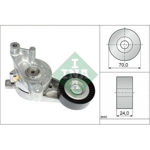 Spannarm, Keilrippenriemen INA 534 0059 10 f&uuml;r VW