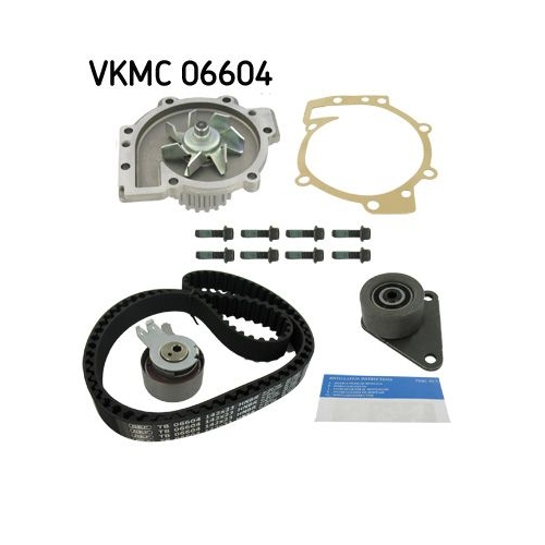 Wasserpumpe + Zahnriemensatz SKF VKMC 06604 f&uuml;r FORD RENAULT VOLVO