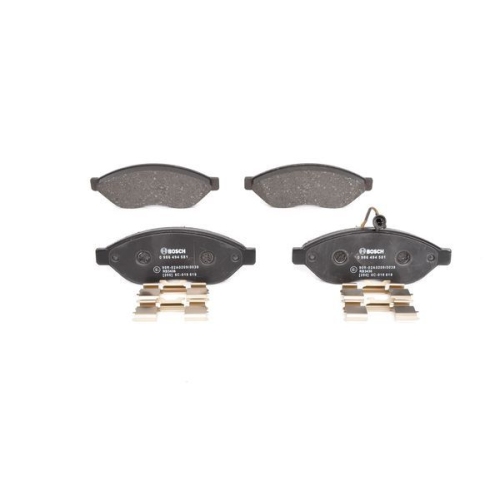 Bremsbelagsatz, Scheibenbremse BOSCH 0 986 494 581 f&uuml;r ALFA ROMEO CITRO&Euml;N FIAT