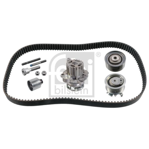 Febi Bilstein 32738 Zahnriemensatz mit Wasserpumpe , 1 St&uuml;ck