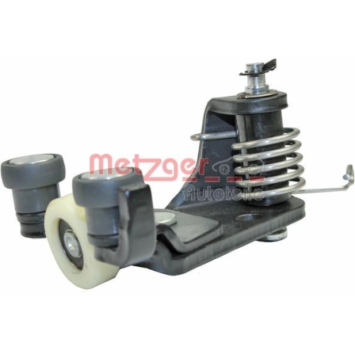Rollenf&uuml;hrung, Schiebet&uuml;r METZGER 2310052 f&uuml;r FORD, hinten, rechts