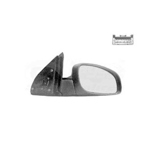 Au&szlig;enspiegel VAN WEZEL 3768808 * HAGUS * f&uuml;r OPEL, rechts
