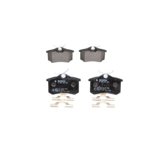 Bremsbelagsatz, Scheibenbremse BOSCH 0 986 494 597 f&uuml;r AUDI RENAULT SEAT SKODA
