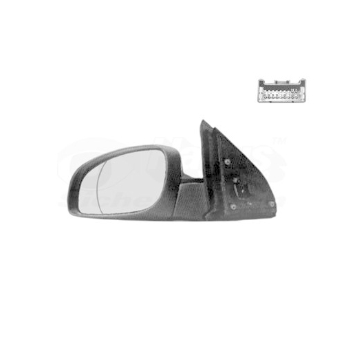 Au&szlig;enspiegel VAN WEZEL 3768817 * HAGUS * f&uuml;r OPEL, links