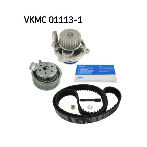 Wasserpumpe + Zahnriemensatz SKF VKMC 01113-1 f&uuml;r AUDI SEAT SKODA VW