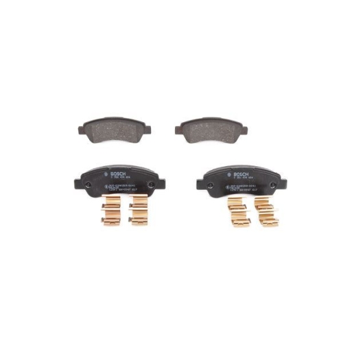 Bremsbelagsatz, Scheibenbremse BOSCH 0 986 494 604 f&uuml;r ALFA ROMEO CITRO&Euml;N FIAT