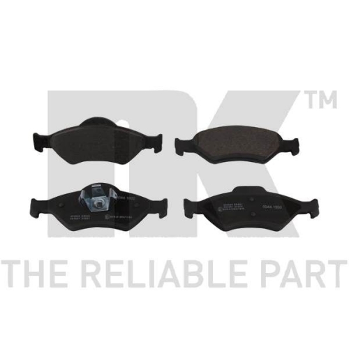 Bremsbelagsatz, Scheibenbremse NK 222556 f&uuml;r FORD, Vorderachse