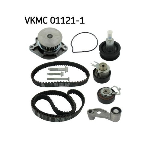 Wasserpumpe + Zahnriemensatz SKF VKMC 01121-1 f&uuml;r AUDI SEAT SKODA VW