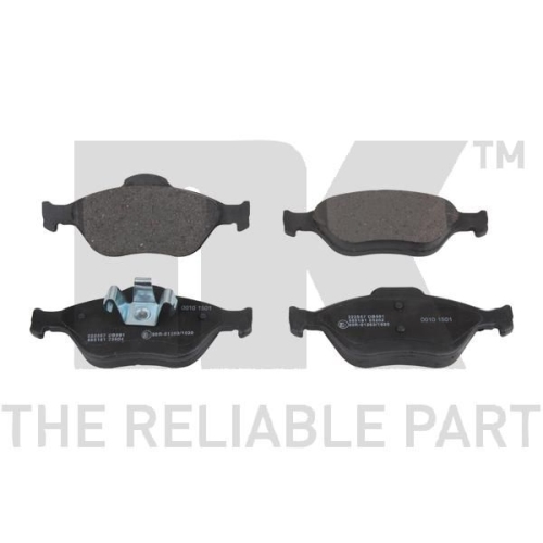 Bremsbelagsatz, Scheibenbremse NK 222557 f&uuml;r FORD MAZDA, Vorderachse