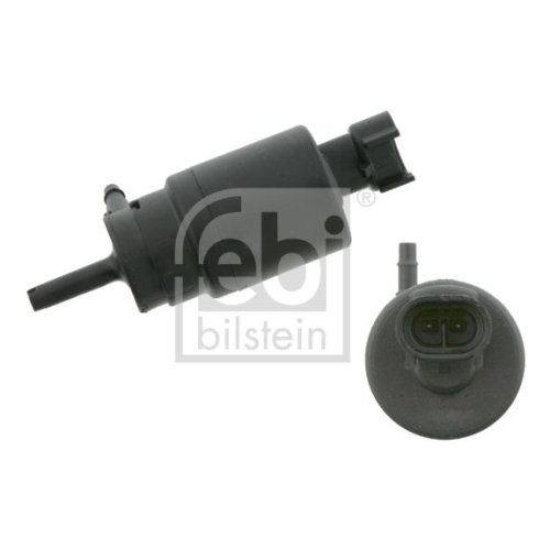 Febi Bilstein 24067 Waschwasserpumpe f&uuml;r Scheibenreinigungsanlage , 1 St&uuml;ck
