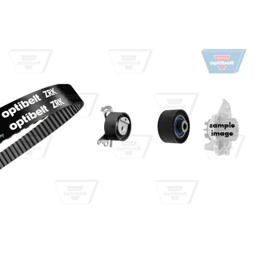 Wasserpumpe + Zahnriemensatz OPTIBELT KT 1244 W3 Optibelt-WAPU-KIT