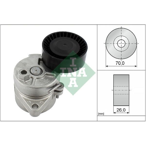 Spannarm, Keilrippenriemen INA 534 0104 10 f&uuml;r BMW
