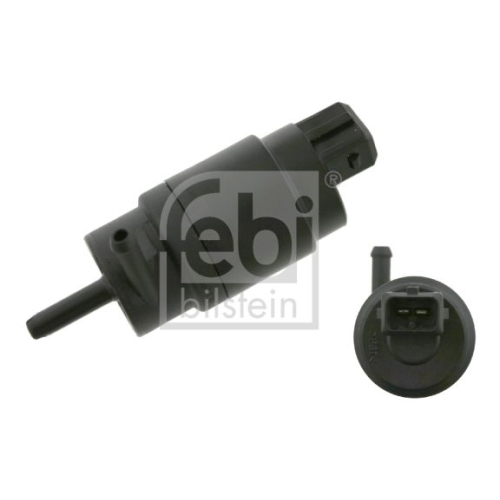 Febi Bilstein 24068 Waschwasserpumpe f&uuml;r Scheibenreinigungsanlage , 1 St&uuml;ck