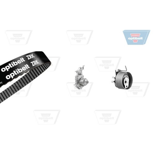 Wasserpumpe + Zahnriemensatz OPTIBELT KT 1252 W1 Optibelt-WAPU-KIT