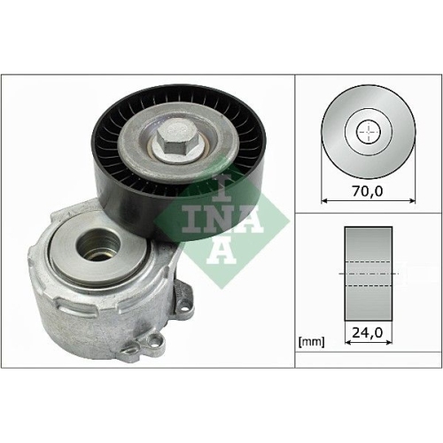 Spannarm, Keilrippenriemen INA 534 0110 20 f&uuml;r CITRO&Euml;N FIAT IVECO PEUGEOT SUZUKI