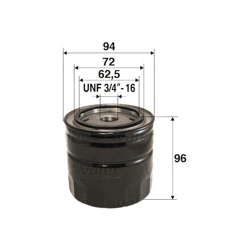 &Ouml;lfilter VALEO 586047 f&uuml;r ALFA ROMEO CHRYSLER DAIHATSU FIAT FORD MERCEDES-BENZ