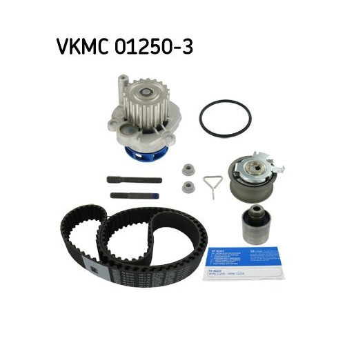 Wasserpumpe + Zahnriemensatz SKF VKMC 01250-3 f&uuml;r AUDI DODGE FORD MITSUBISHI VW
