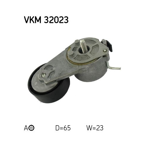 Spannrolle, Keilrippenriemen SKF VKM 32023 f&uuml;r ALFA ROMEO FIAT FORD LANCIA JEEP