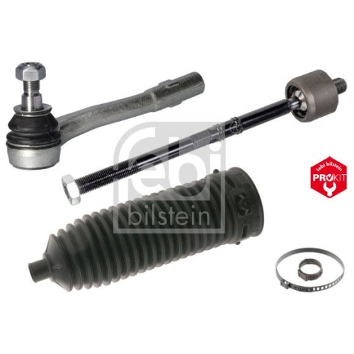 Febi Bilstein 40167 Spurstange mit Endst&uuml;ck, Manschette und Anbaumaterial , 1 St&uuml;ck