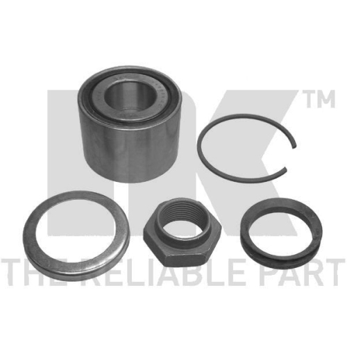 Radlagersatz NK 761918 f&uuml;r CITRO&Euml;N PEUGEOT SEAT SKODA, Hinterachse, Vorderachse