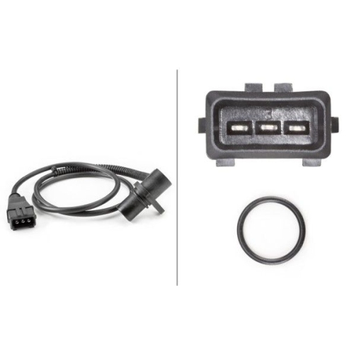 Impulsgeber, Kurbelwelle HELLA 6PU 009 163-831 f&uuml;r OPEL VAUXHALL GENERAL MOTORS