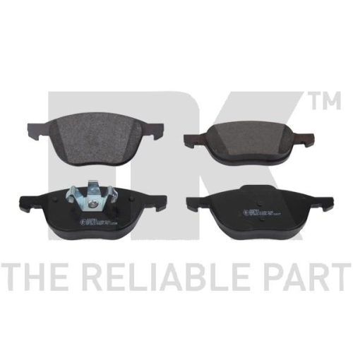Bremsbelagsatz, Scheibenbremse NK 222561 f&uuml;r FORD MAZDA VOLVO, Vorderachse