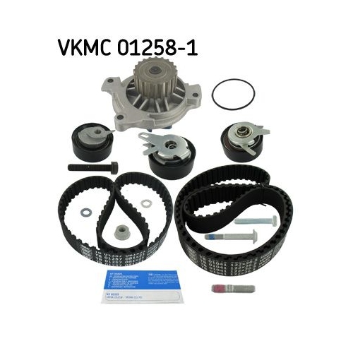 Wasserpumpe + Zahnriemensatz SKF VKMC 01258-1 f&uuml;r AUDI SEAT SKODA VOLVO VW