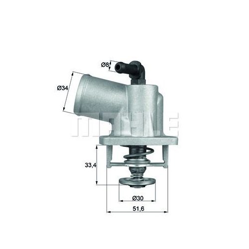 Thermostat, K&uuml;hlmittel MAHLE TI 55 92D f&uuml;r GMC OPEL VAUXHALL
