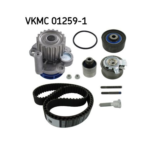 Wasserpumpe + Zahnriemensatz SKF VKMC 01259-1 f&uuml;r AUDI CHRYSLER DODGE FORD SEAT