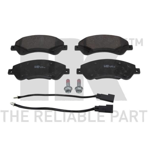 Bremsbelagsatz, Scheibenbremse NK 222564 f&uuml;r FORD, Vorderachse