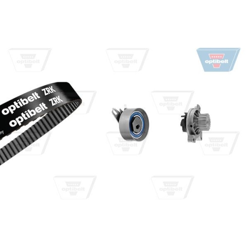 Wasserpumpe + Zahnriemensatz OPTIBELT KT 1306 W1 Optibelt-WAPU-KIT