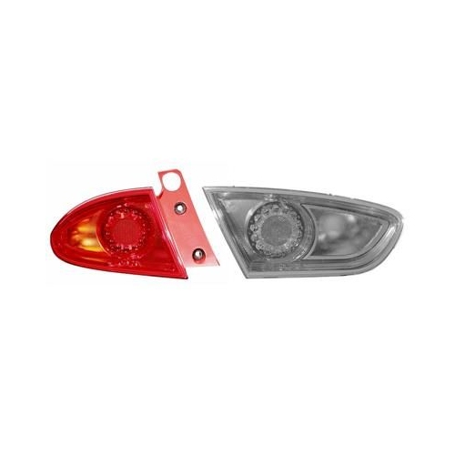 Heckleuchte VAN WEZEL 4940931 f&uuml;r SEAT, links