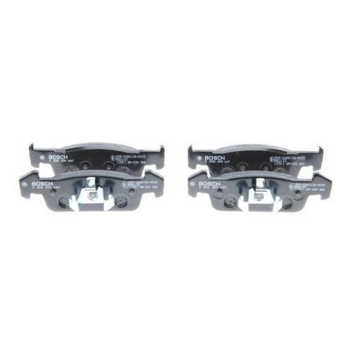 Bremsbelagsatz, Scheibenbremse BOSCH 0 986 494 697 f&uuml;r RENAULT DACIA