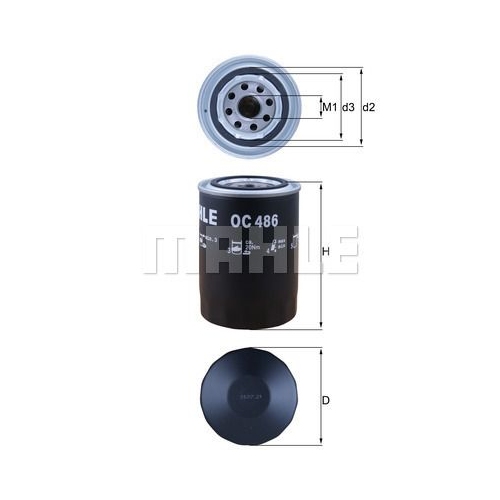 &Ouml;lfilter KNECHT OC 486 f&uuml;r CITRO&Euml;N FIAT FORD IVECO PEUGEOT O & K SAME MASERATI