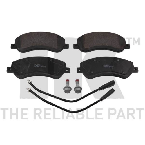 Bremsbelagsatz, Scheibenbremse NK 222566 f&uuml;r FORD, Vorderachse