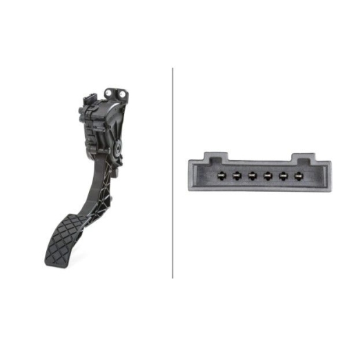 Sensor, Fahrpedalstellung HELLA 6PV 008 496-701 f&uuml;r AUDI SEAT SKODA VW