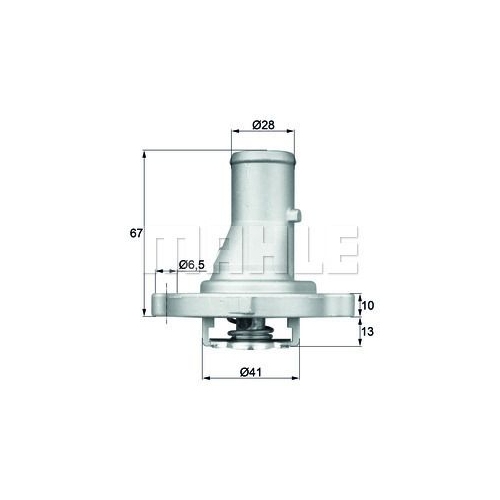 Thermostat, K&uuml;hlmittel MAHLE TI 68 87D f&uuml;r FIAT AUTOBIANCHI