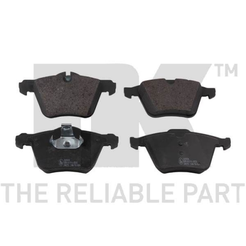 Bremsbelagsatz, Scheibenbremse NK 222570 f&uuml;r FORD JAGUAR VOLVO, Vorderachse